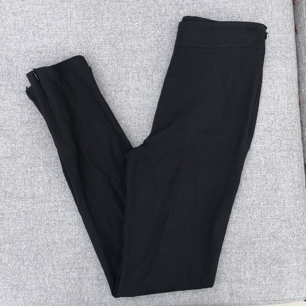 Like new! - THEORY Virgin Wool & Viscose Blend Side Zip Pants w/Ankle Zippers